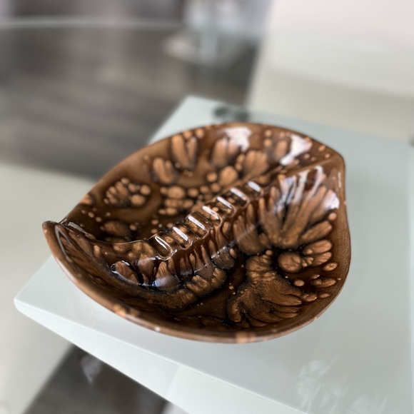 RARE MCM Pottery Ashtray -never used - Picture 1 of 8